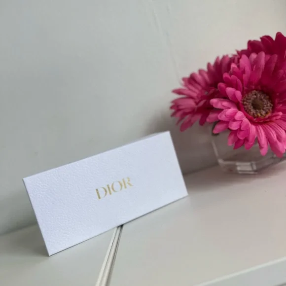 DIOR SUNGLASSES CASE + BOX + CLEANING CLOTH / NEVER USED CHRISTIAN DIOR